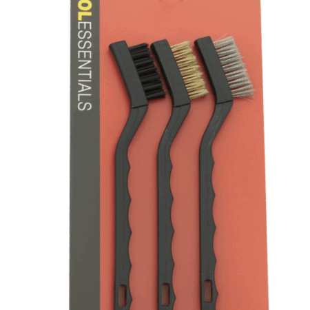 3 Pc Mini Wire Brush Set 6”