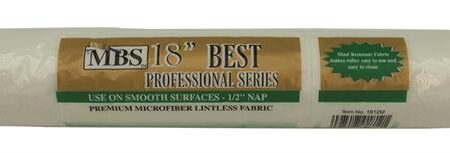 MBS 18" Roller Cover 1/2" Nap Microfiber – Wholesale Price