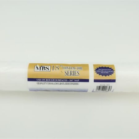 MBS 18" Contractor Series Roller Cover 3/4" Nap PVC Core White – Wholesale Price