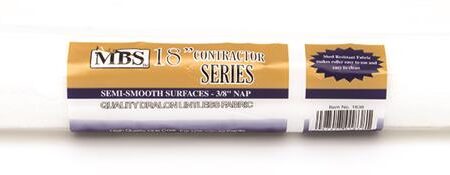 MBS 18" Contractor Series Roller Cover 3/8" Nap PVC Core – Wholesale Price