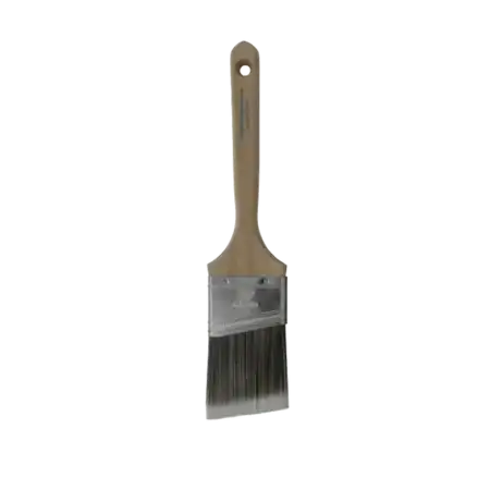 2.5 inch angled paint brush with sash handle for smooth and precise painting applications.