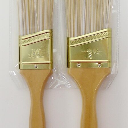2-Piece Angled Paint Brush Set (1-1/2" & 2") – Wholesale Price