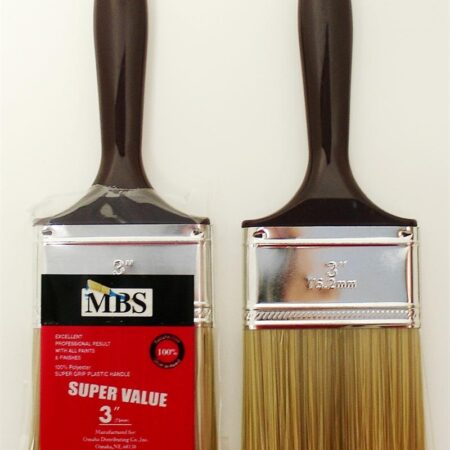 Paint Brush 3" High Quality Polyester - Wholesale Price