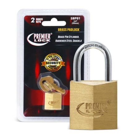 Solid Brass Padlocks-Polished 3/4"