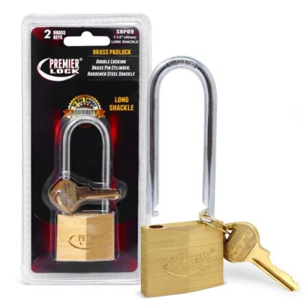 Solid Brass Padlocks Polished 1-1/2”
