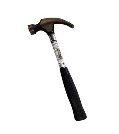 15 Oz Hammer Claw Tube Steel Handle W/Grip