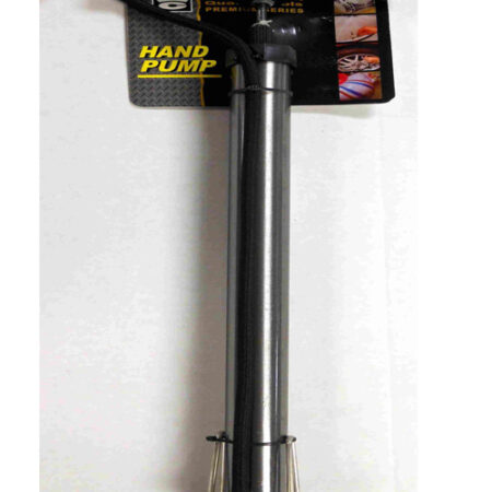 Hand Tire Pump with Chrome Body – Wholesale Price