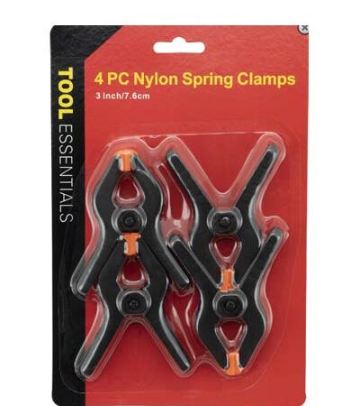 Nylon Spring Clamps 4pc 3" - Wholesale Price