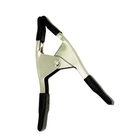 Spring Clamp 4" Metal W/Grips & Protective Tips – Wholesale Price