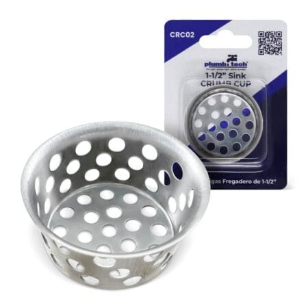 1-1/2 inch sink crumb cup stainless steel strainer