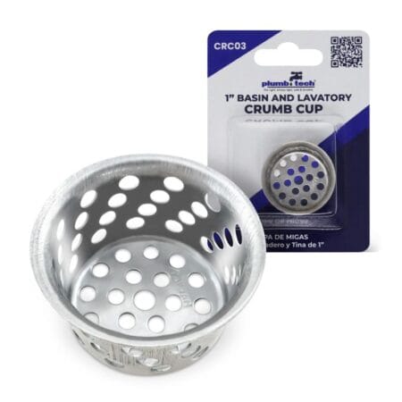 1 inch basin crumb cup stainless steel sink strainer