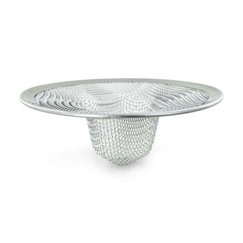 tub mesh strainer catching hair and debris