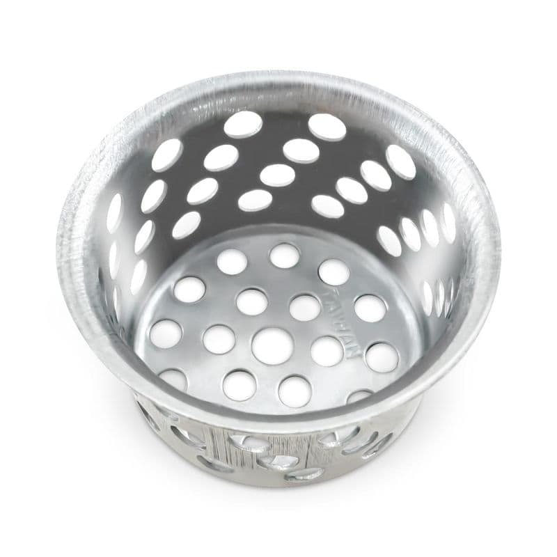 compact 1 inch sink crumb cup stainless steel