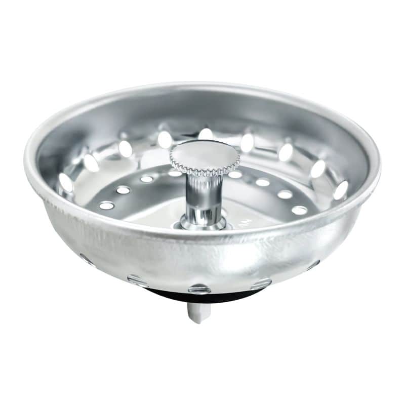 fixed post sink strainer design kitchen drain