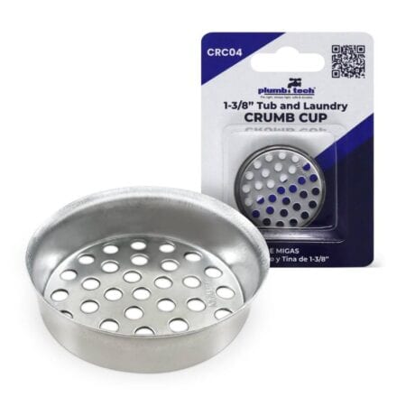1-3/8 inch tub laundry crumb cup stainless steel strainer