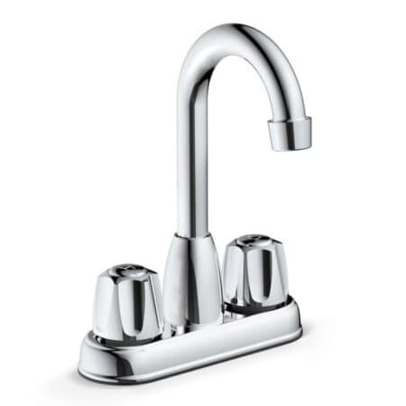 2 handle gooseneck bar faucet ensures precise water control, efficient use, and stylish look for modern bar setups