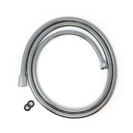 72 inch metal shower hose offers anti-kink design, strong build, and compatibility with most handheld shower heads