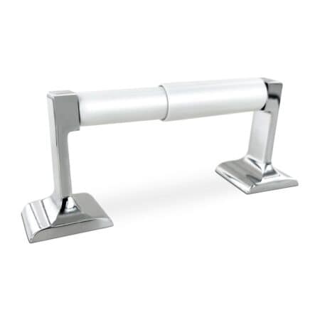 wall mount toilet paper holder with concealed screws chrome