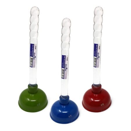 4 inch mini sink plunger assorted colors clear handle