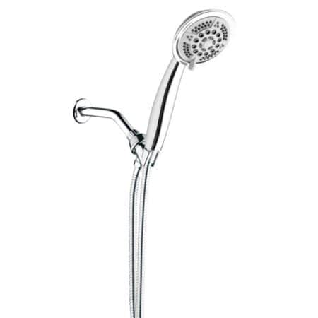 modern chrome handheld shower head 5 function eco