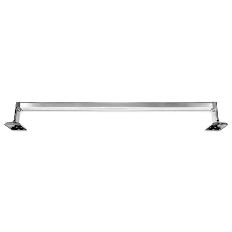 chrome finish bathroom towel bar modern design