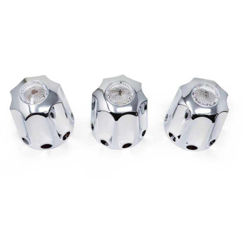 Shower and Tub Faucet Set Three Handles with Diverter – Pack of 6 - Image 4