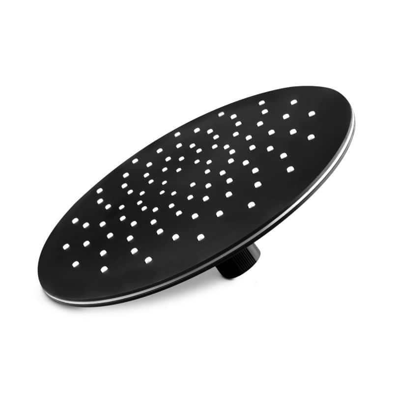rain shower head installed bathroom ceiling wall mount