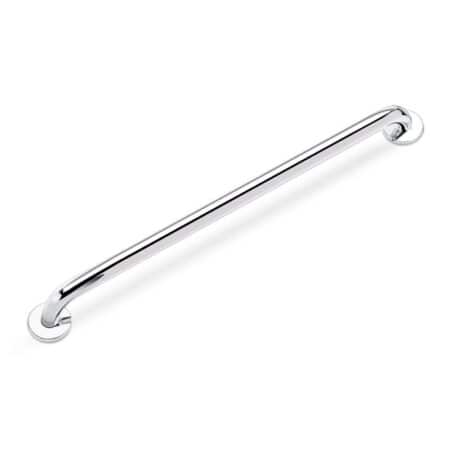 30 inch ADA compliant stainless steel grab bar delivers dependable support corrosion resistant durability.