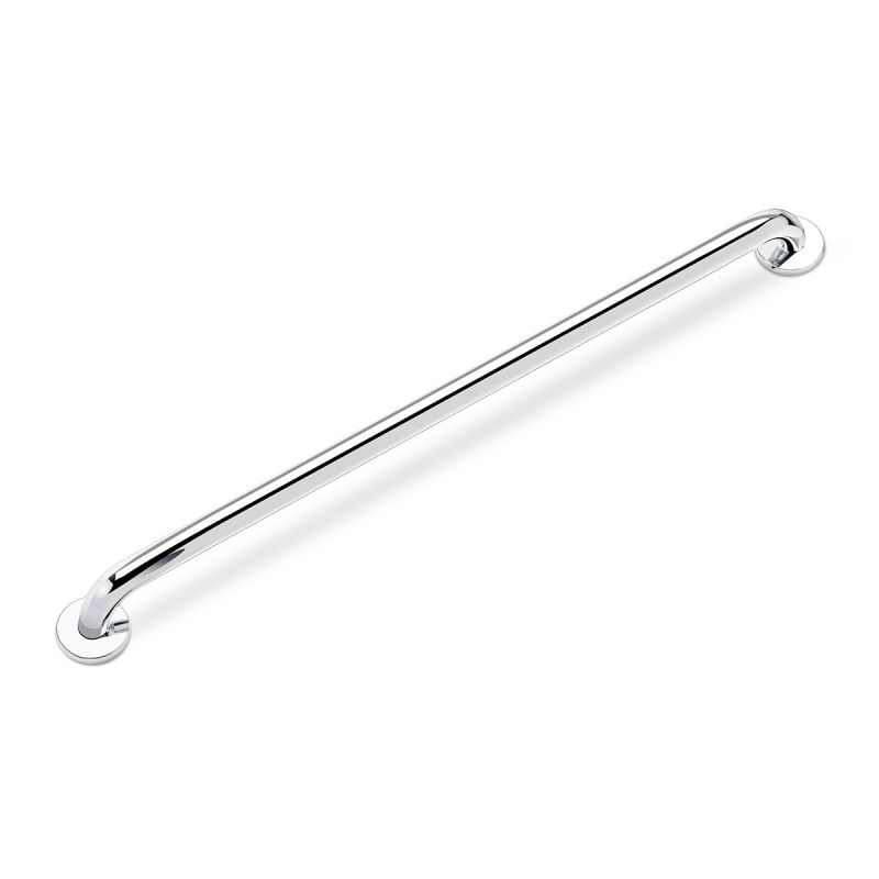 36 inch concealed screw ADA compliant polished stainless steel grab bar by Plumb Tech delivers durable construction