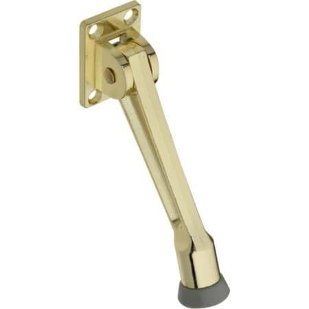 5 In. Satin Chrome Commercial Grade Kick Down Doorstop