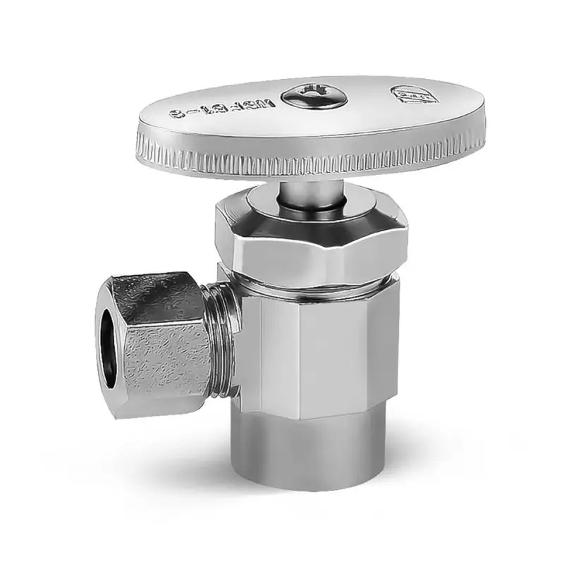 Angle Multi-Turn Stop Valve 5/8" Sweat x 3/8" Compression – Pack of 96 - Image 2