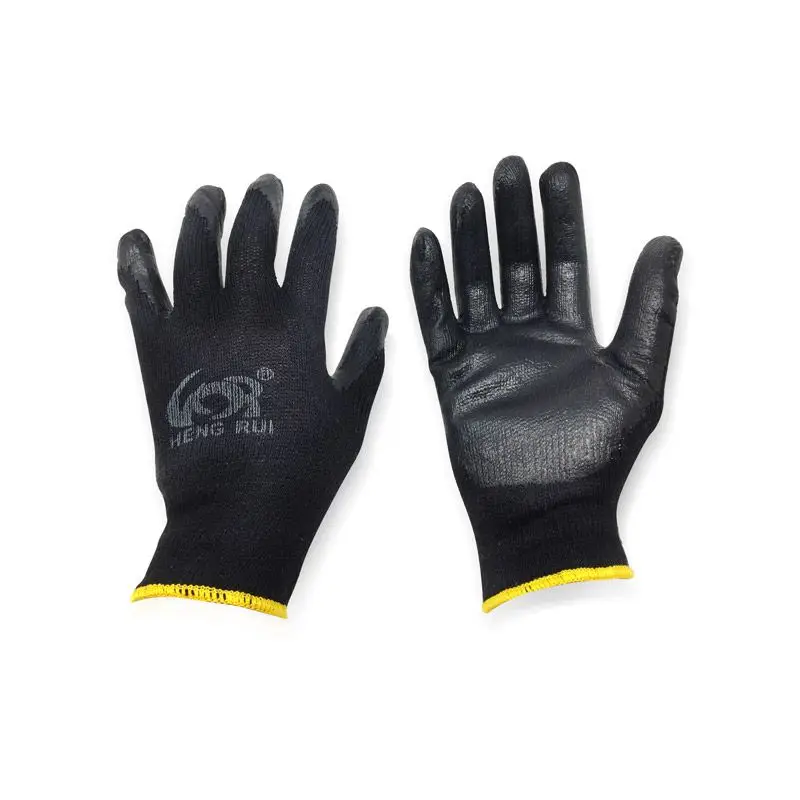 high grip latex safety gloves for carpentry work