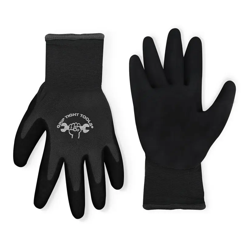 black work gloves