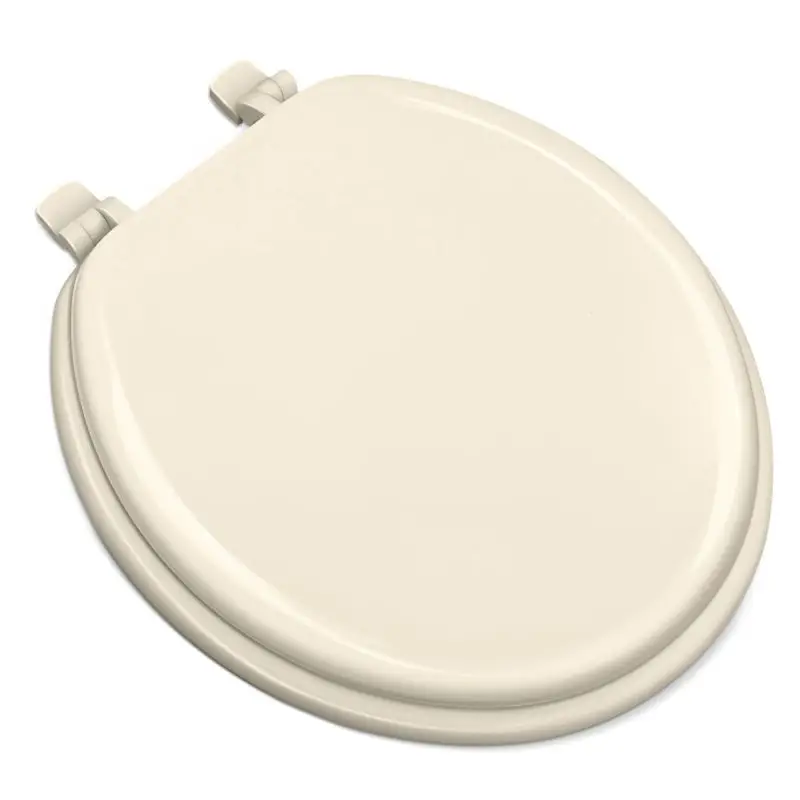 Round Bone Color Wood Toilet Seat – Pack of 6 - Image 2