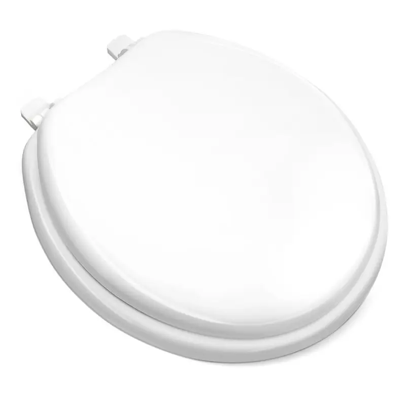 Round White Soft Cushion Toilet Seat – Pack of 6 - Image 3