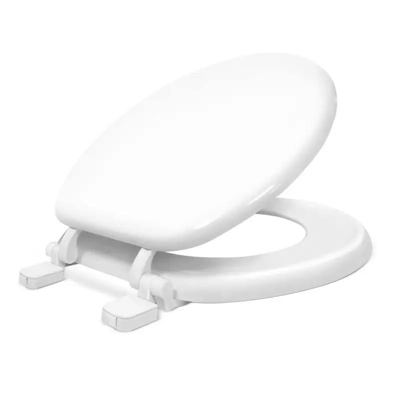 Round White Wood Toilet Seat – Pack of 6 - Image 3