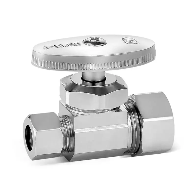 Straight Multi-Turn Stop Valve 5/8" x 3/8" Compression – Pack of 96 - Image 2