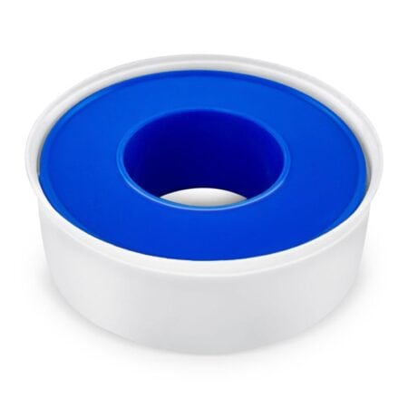Thread seal tape 3/4 inch x 260 inch white offers durable sealing strength and smooth plumbing installation applications.