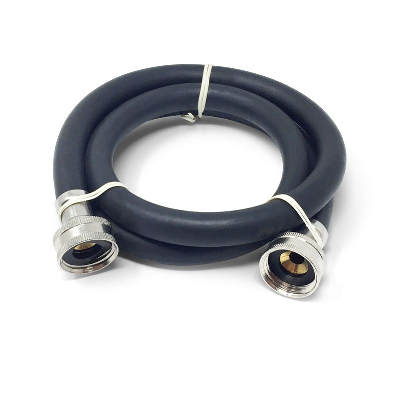 8 foot rubber washing machine hose provides flexible connectivity durable build quality.