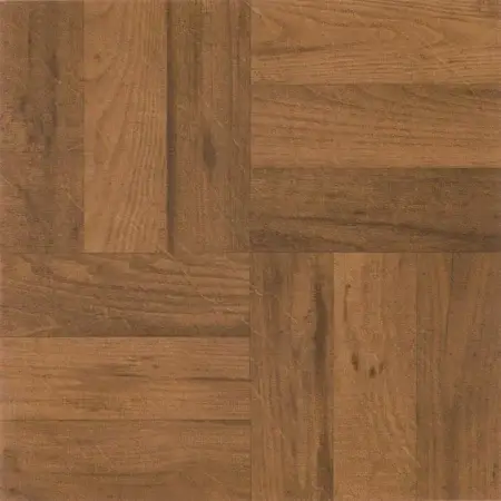 Nexus 3 Finger Medium Oak Parquet Peel and Stick Vinyl Floor Tiles 12x12 Inch