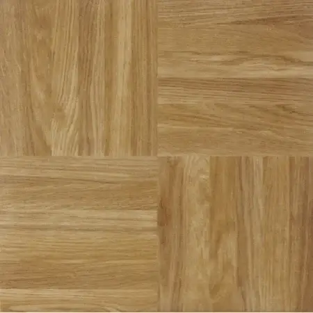 Nexus Oak Parquet Peel and Stick Vinyl Floor Tiles 12x12 Inch