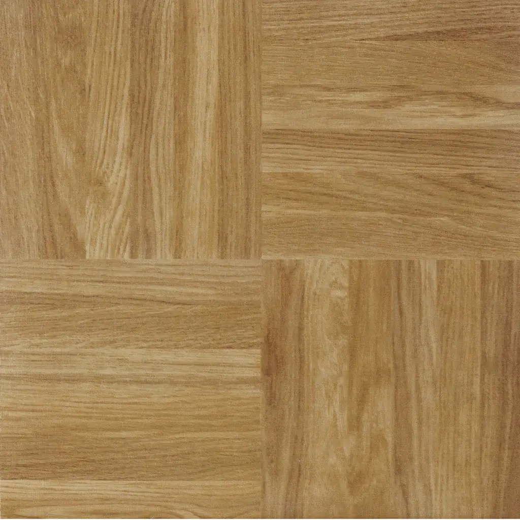 Nexus Oak Parquet Peel and Stick Vinyl Floor Tiles 12x12 Inch