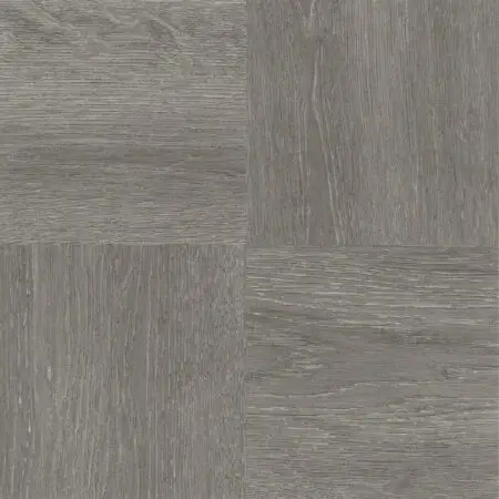 Self Adhesive Charcoal Grey Wood Vinyl Floor Tiles 12x12