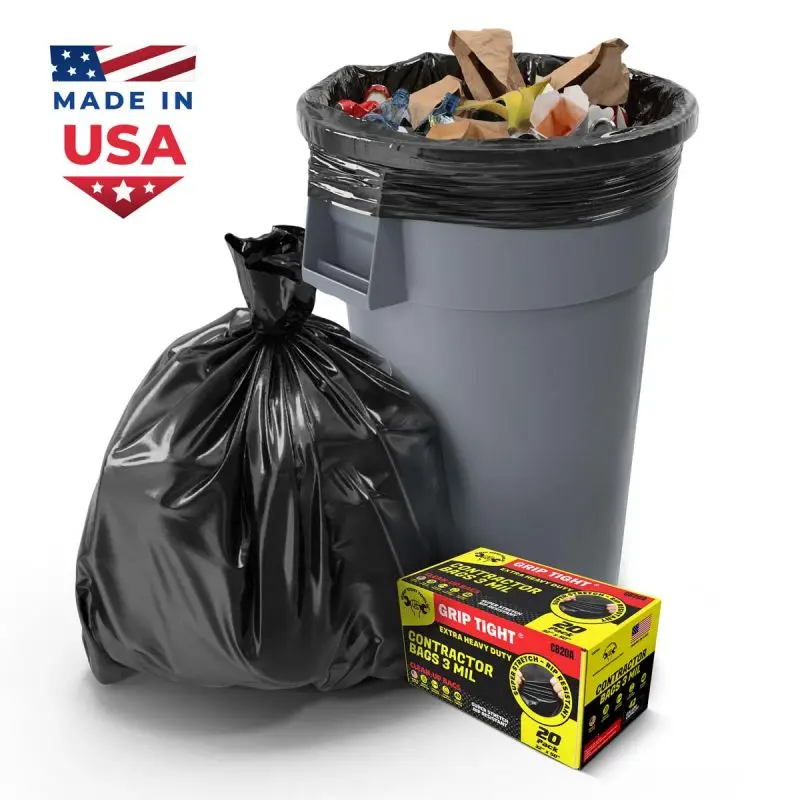 42 Gallon Contractor Bags for Construction Debris Cleanup