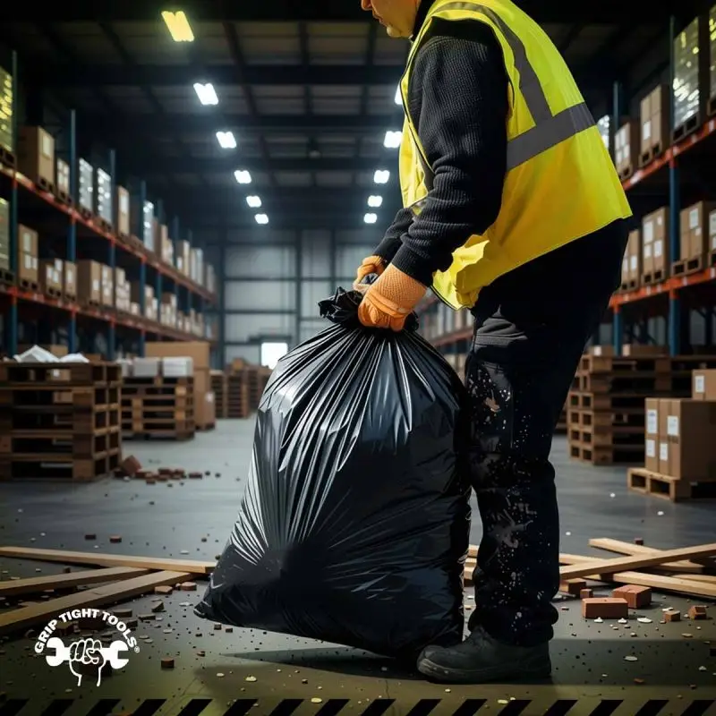 Heavy Duty Contractor Bags for Demolition and Roofing Cleanup
