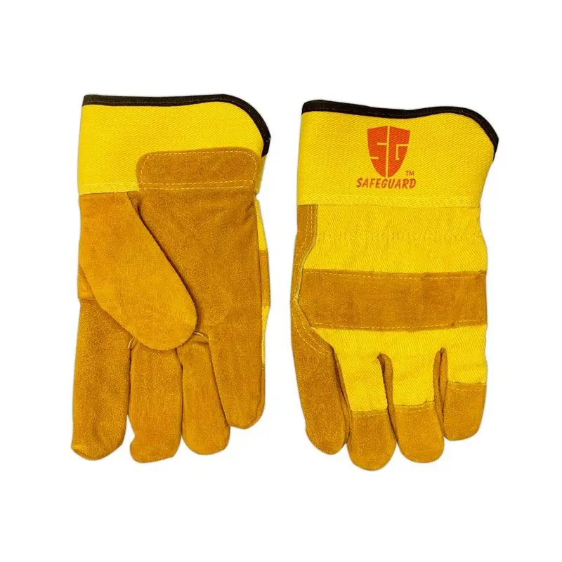 leather winter work gloves provide insulated warmth, durable leather protection.