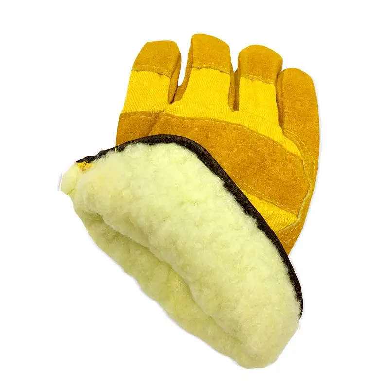 Leather Winter Work Gloves – 24 Pairs - Image 4