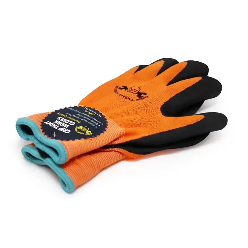 Orange Work Gloves – 24 Pairs - Image 2