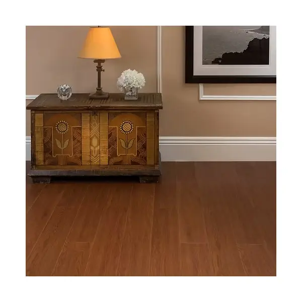 Walnut 6"x36" Self Adhesive Vinyl Floor Planks - Box of 6 - Image 2